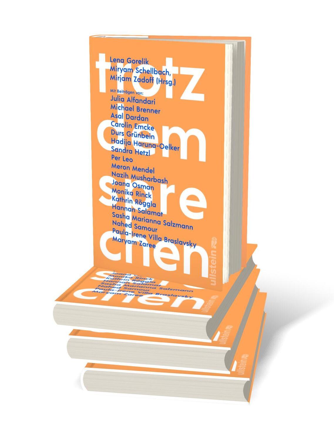 Bild: 9783550203046 | Trotzdem sprechen | Lena Gorelik (u. a.) | Buch | 224 S. | Deutsch