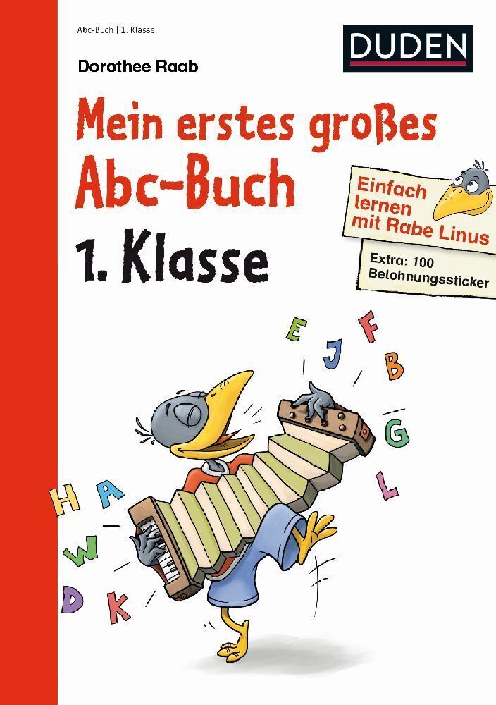 Cover: 9783411871971 | Mein erstes großes Abc-Buch, 1. Klasse | Extra 100 Belohnungssticker