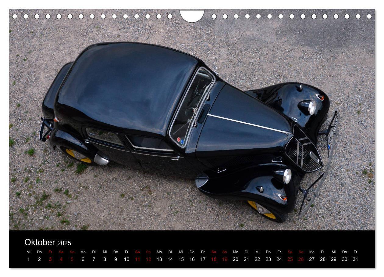 Bild: 9783435443147 | Citroën 11CV Traction Avant (Wandkalender 2025 DIN A4 quer),...