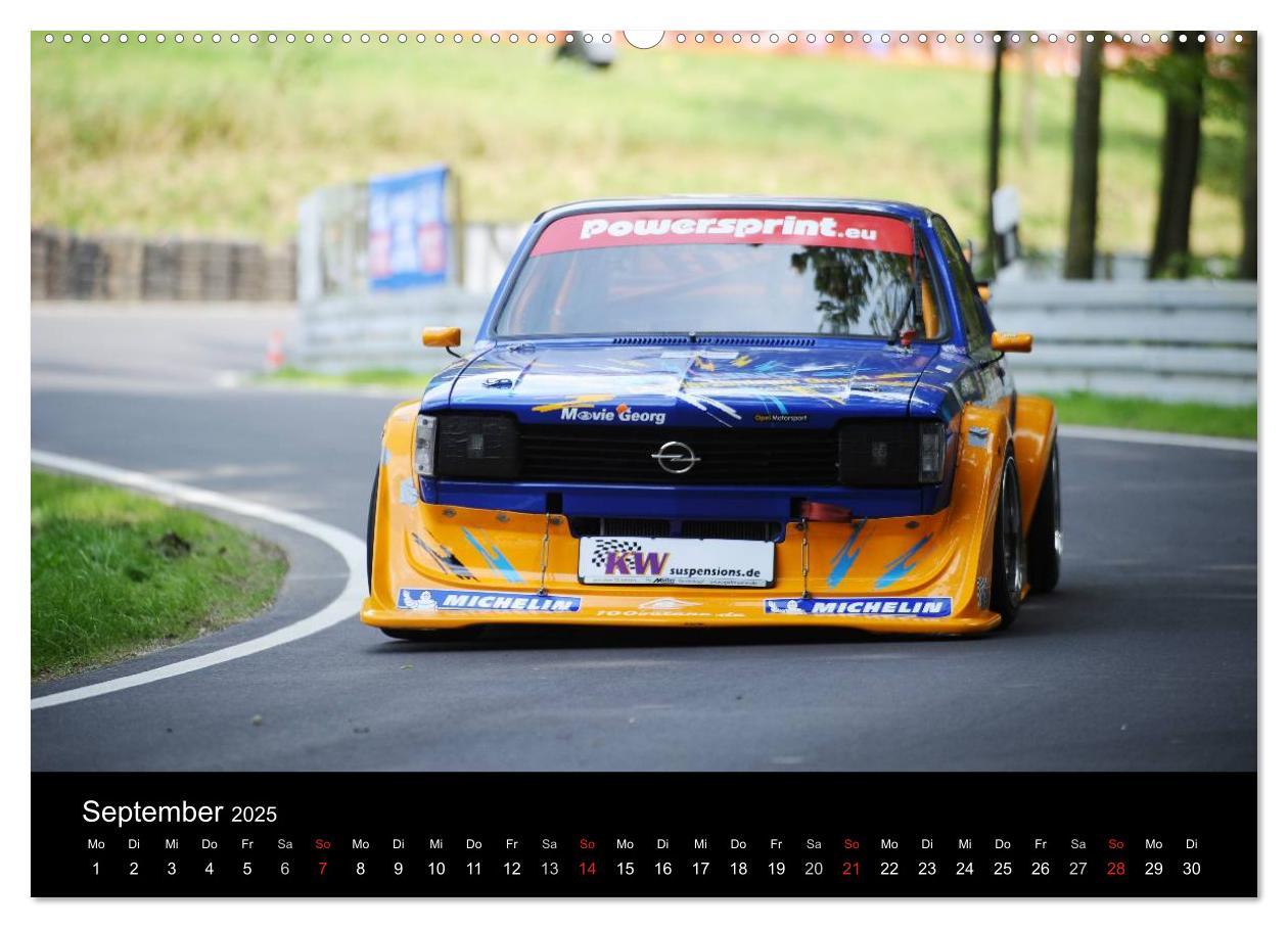 Bild: 9783435631094 | Bergrennen im Opel (Wandkalender 2025 DIN A2 quer), CALVENDO...