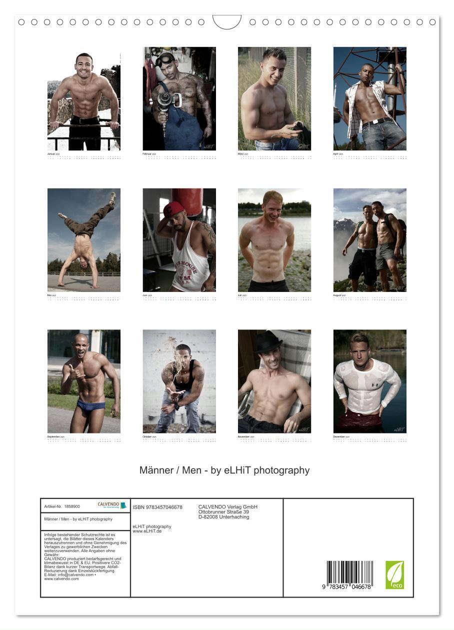 Bild: 9783457046678 | Männer / Men - by eLHiT photography (Wandkalender 2025 DIN A3...