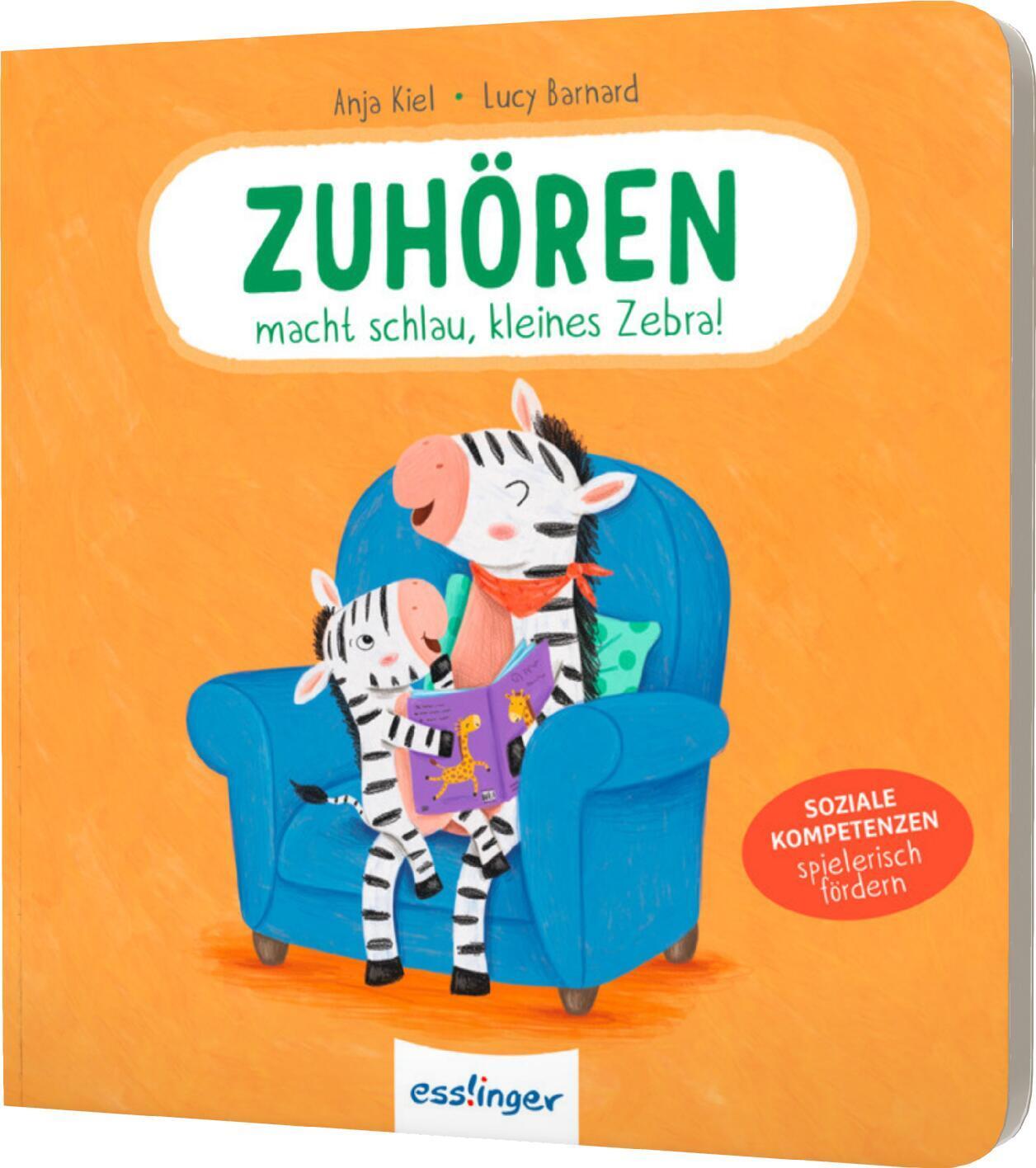 Cover: 9783480239306 | Zuhören macht schlau, kleines Zebra! | Anja Kiel | Buch | 18 S. | 2024