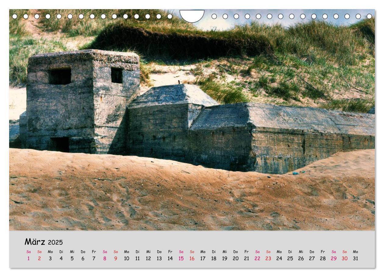 Bild: 9783435646029 | Bunker Zeitzeugen der Geschichte (Wandkalender 2025 DIN A4 quer),...