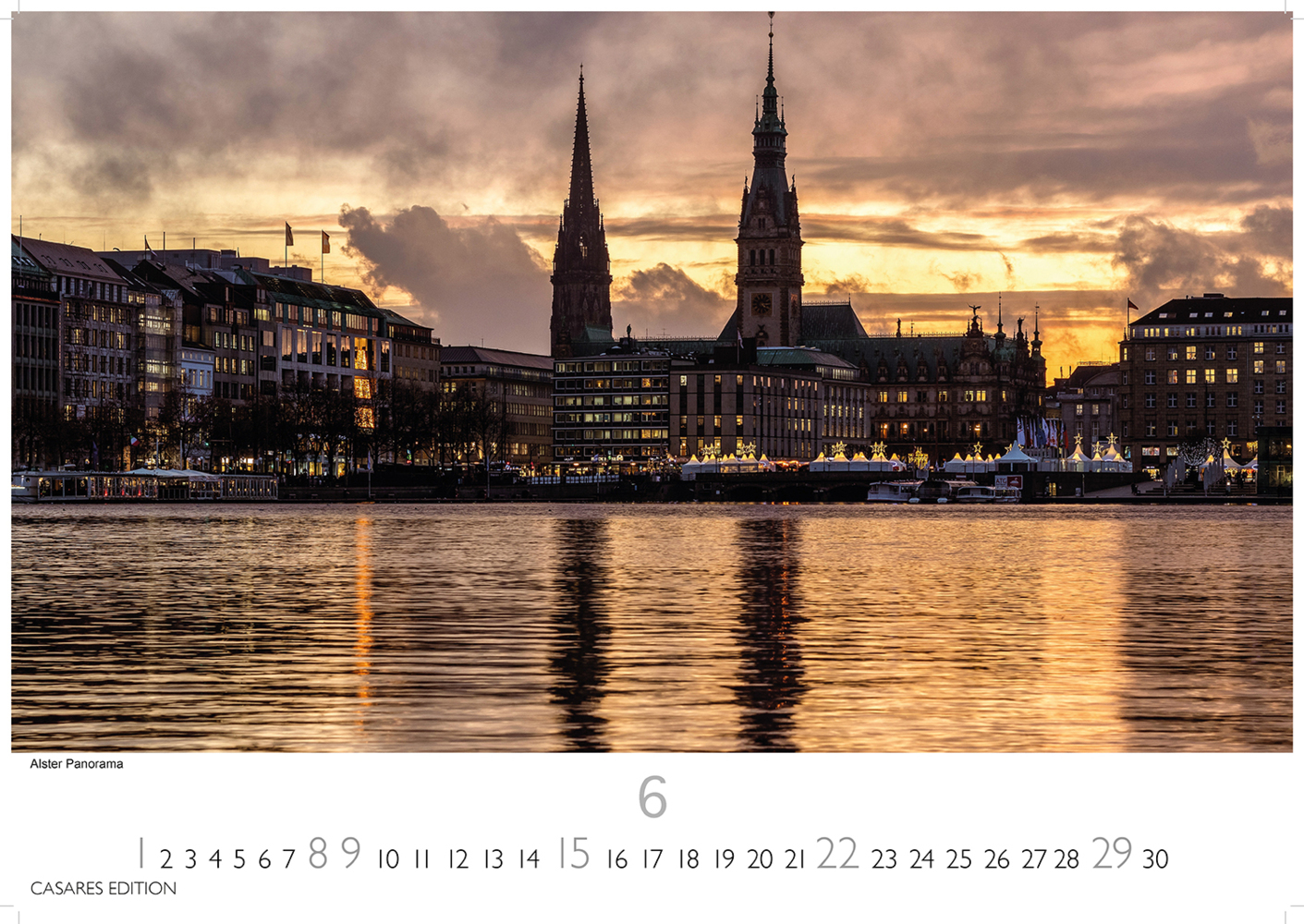 Bild: 9781835242964 | Hamburg 2025 L 35x50cm | Kalender | 14 S. | Deutsch | 2025