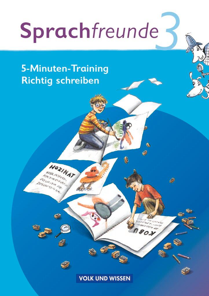 Cover: 9783060827886 | Sprachfreunde 3. Schuljahr. Ausgabe Nord/Süd. 5-Minuten-Training...