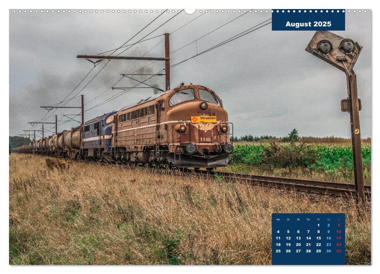 Bild: 9783383994920 | Dänische Eisenbahnen (hochwertiger Premium Wandkalender 2025 DIN A2...