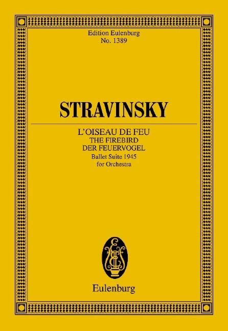 Cover: 9783795762384 | L'Oiseau de feu - Der Feuervogel | Igor Strawinsky | Broschüre | 1983