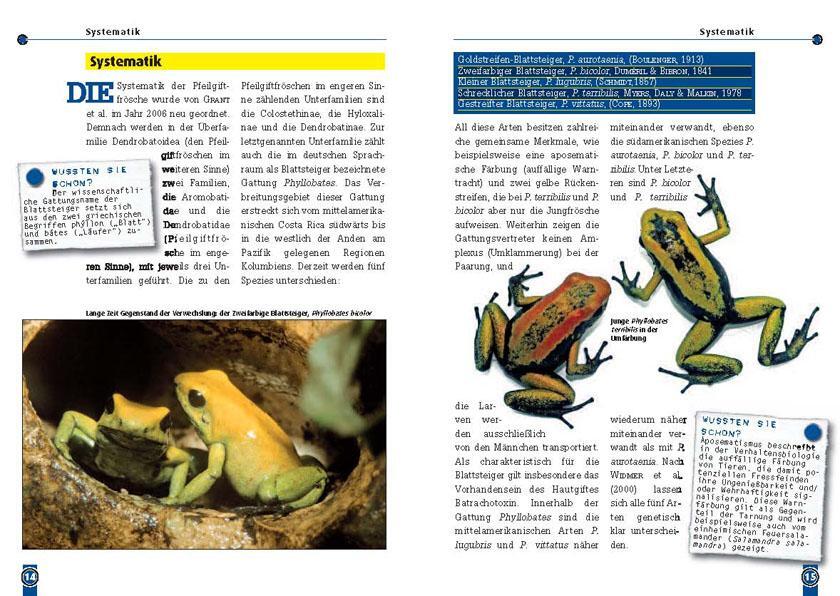 Bild: 9783866591769 | Der schreckliche Pfeilgiftfrosch | Phyllobates Terribilis | Buch