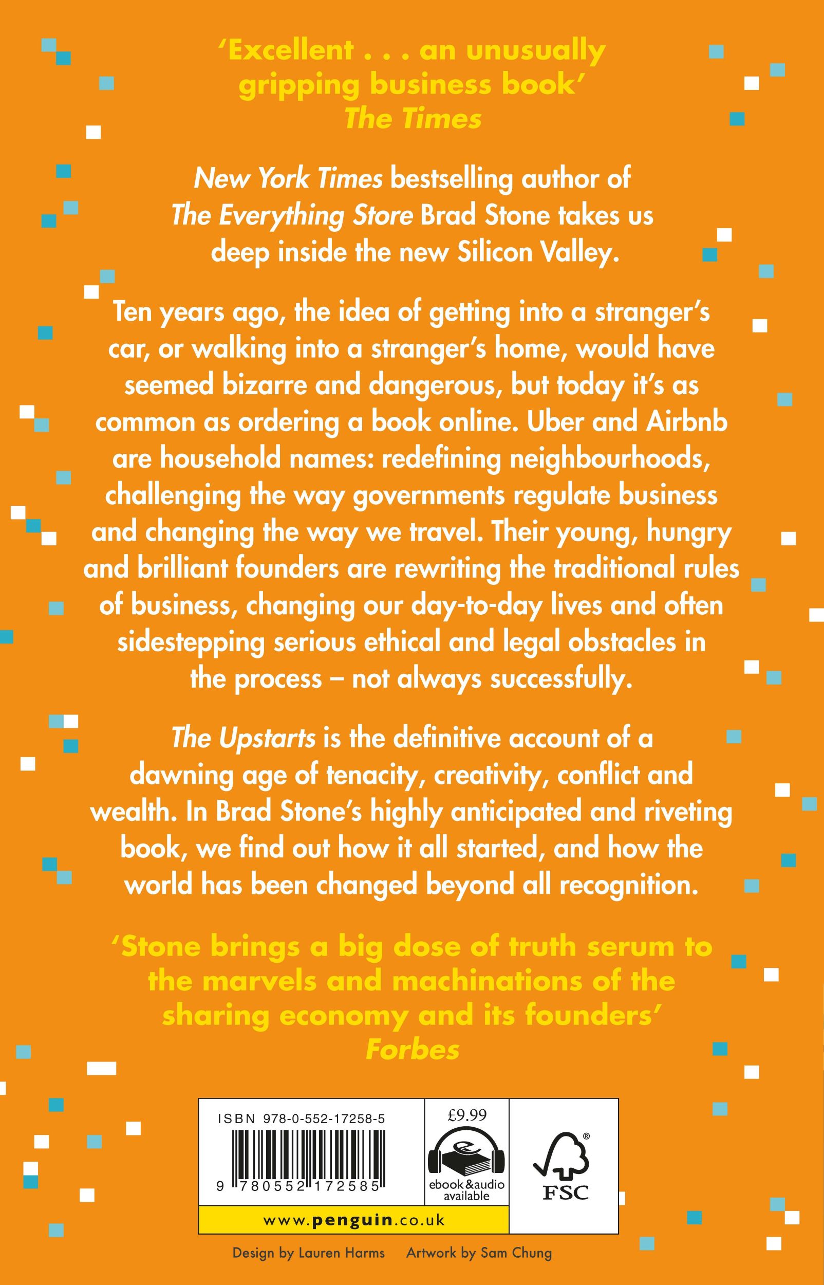 Rückseite: 9780552172585 | The Upstarts | Uber, Airbnb and the Battle for the New Silicon Valley