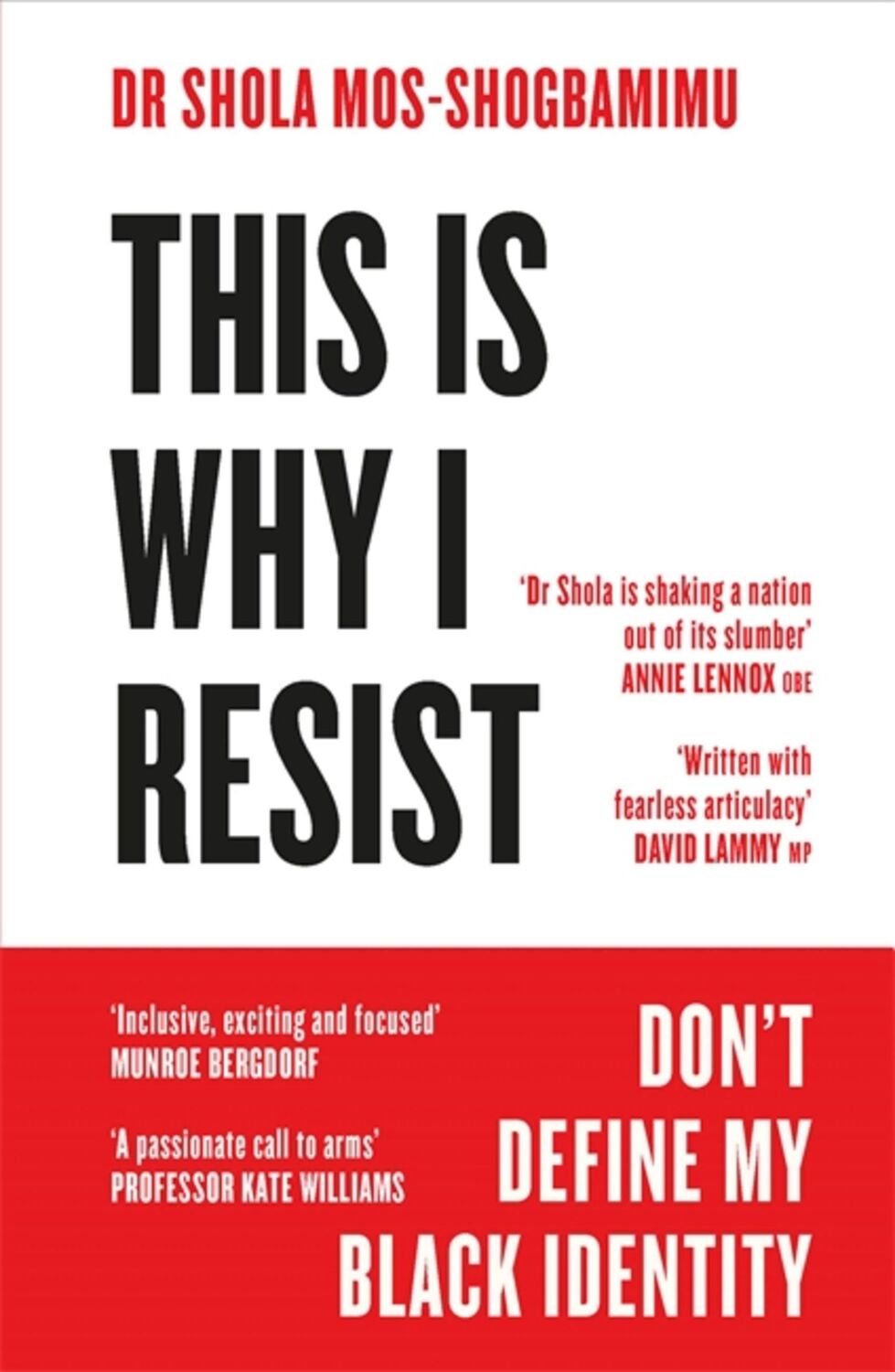 Cover: 9781472280800 | This is Why I Resist | Don't Define My Black Identity | Mos-Shogbamimu