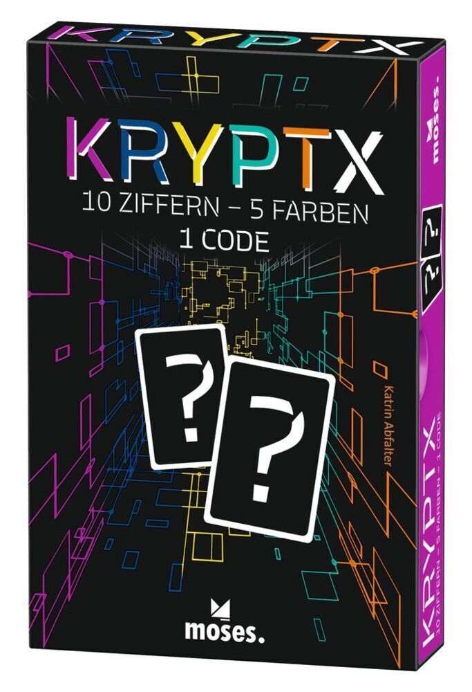 Cover: 4033477901453 | Kryptx | 10 Ziffern -5 Farben -1 Code | Katrin Abfalter | Spiel | 2022