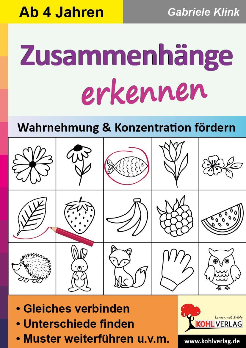 Cover: 9783985582341 | Zusammenhänge erkennen | Wahrnehmung & Konzentration fördern | Klink