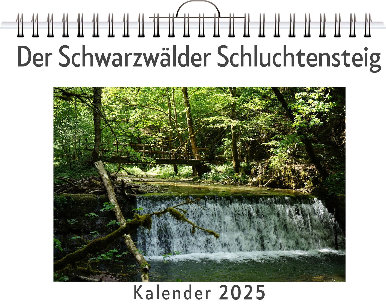 Cover: 9783759125620 | Der Schwarzwälder Schluchtensteig | Max Krause | Kalender | Kalender