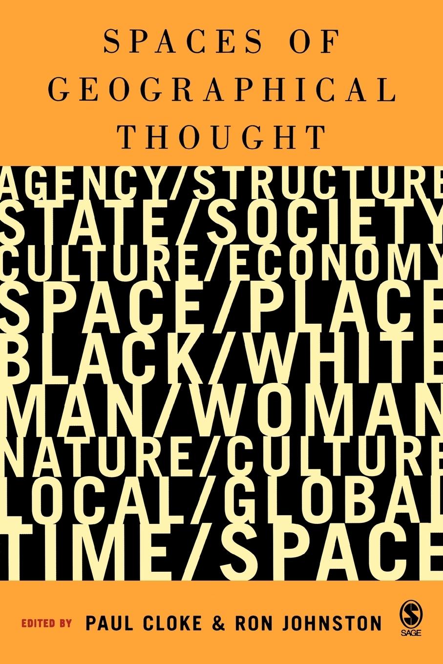 Cover: 9780761947325 | Spaces of Geographical Thought | Paul J Cloke (u. a.) | Taschenbuch