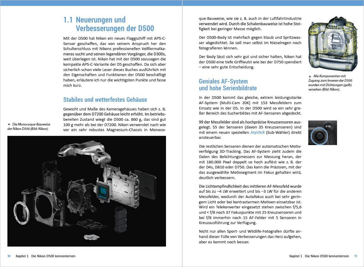 Bild: 9783832802035 | Nikon D500 - Für bessere Fotos von Anfang an | Lothar Schlömer | Buch