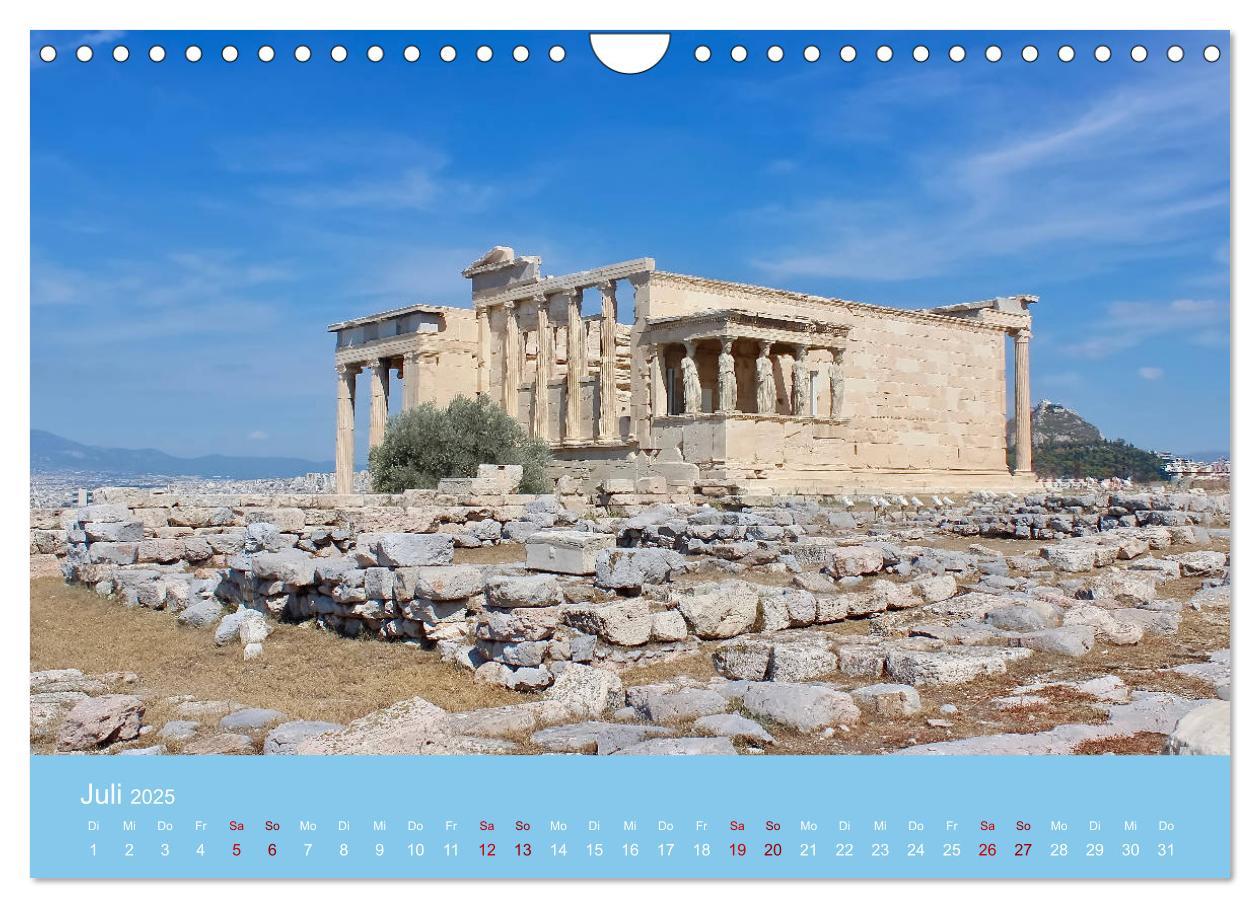 Bild: 9783435266258 | Geliebtes Athen (Wandkalender 2025 DIN A4 quer), CALVENDO...