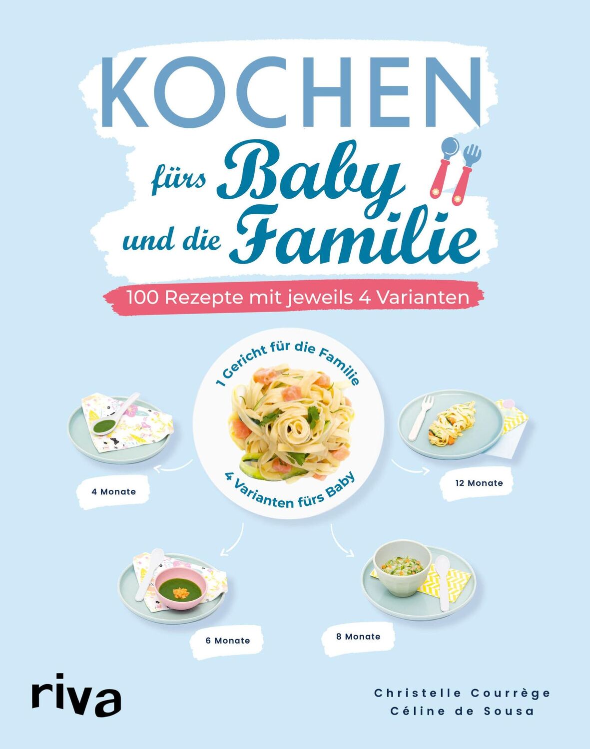 Cover: 9783742312501 | Kochen fürs Baby und die Familie | 100 Rezepte mit jeweils 4 Varianten