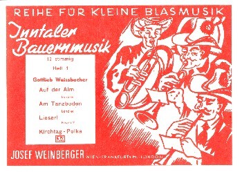 Cover: 9790500831426 | Inntaler Bauernmusik Band 1 für kleines Blasorchester Stimmensatz