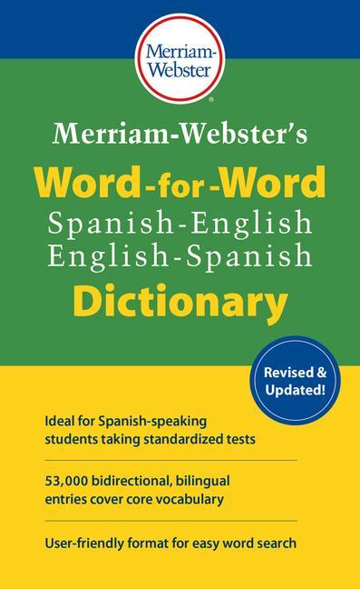 Cover: 9780877792994 | Merriam-Webster's Word-For-Word Spanish-English Dictionary | Buch