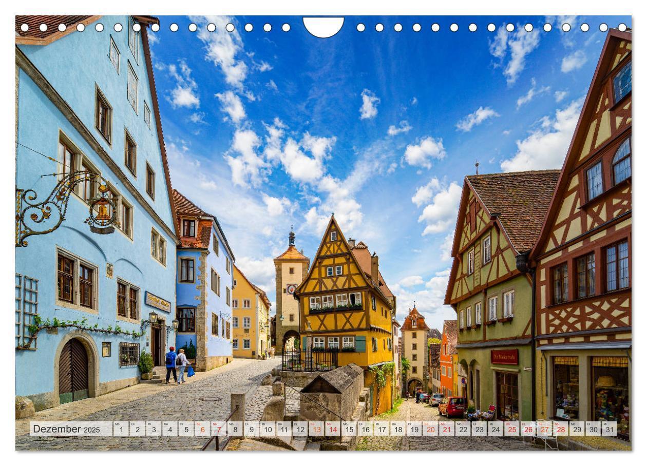 Bild: 9783435229864 | Rothenburg ob der Tauber Impressionen (Wandkalender 2025 DIN A4...