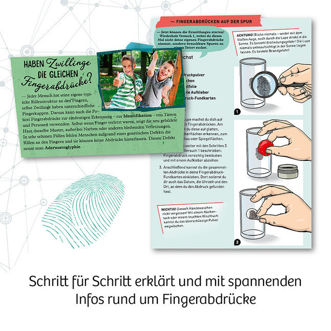 Bild: 4002051657796 | Finger-Abdrücke (Experimentierkasten) | Spiel | Deutsch | 2020