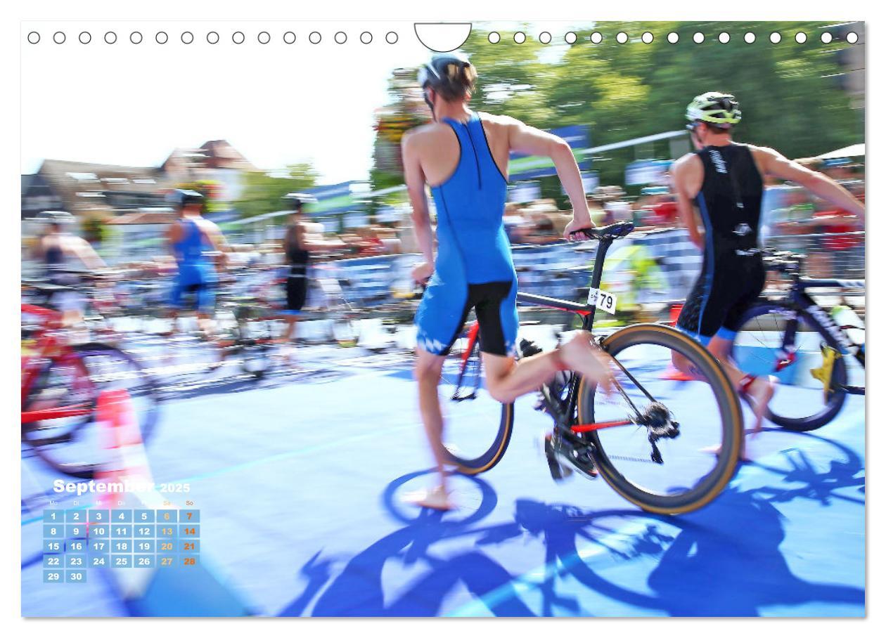 Bild: 9783383866777 | Triathlon: Mit Leidenschaft zur persönlichen Bestzeit (Wandkalender...