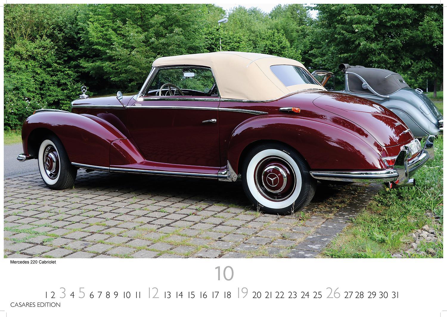 Bild: 9781835241004 | Mercedes Classic Cars 2025 L 35x50cm | Kalender | 14 S. | Deutsch