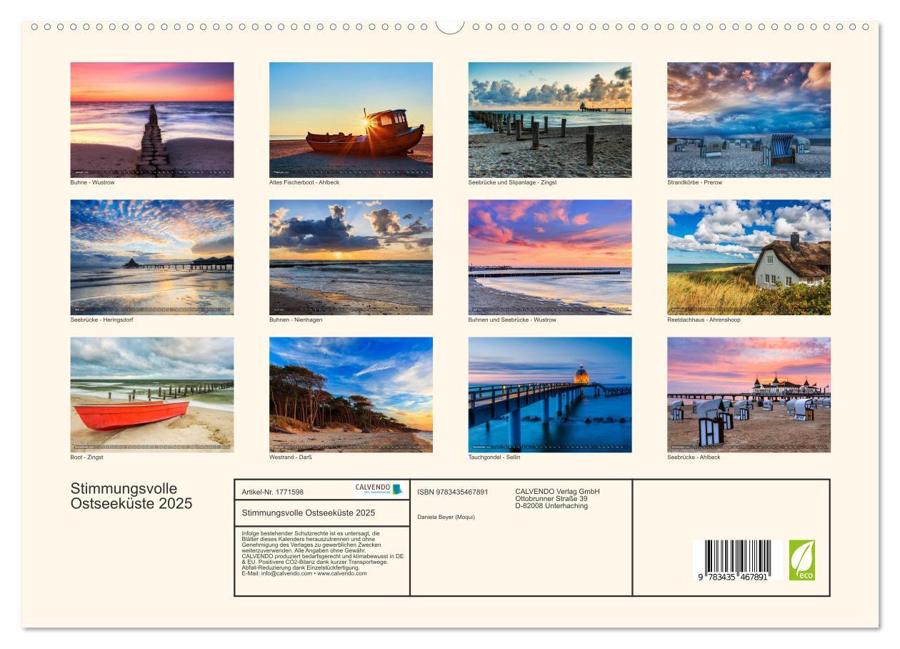 Bild: 9783435467891 | Stimmungsvolle Ostseeküste 2025 (hochwertiger Premium Wandkalender...