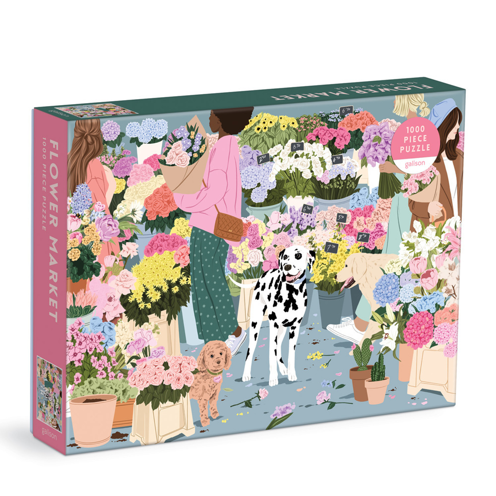 Cover: 9780735372887 | Flower Market 1000 Piece Puzzle | Galison | Spiel | Englisch | 2022