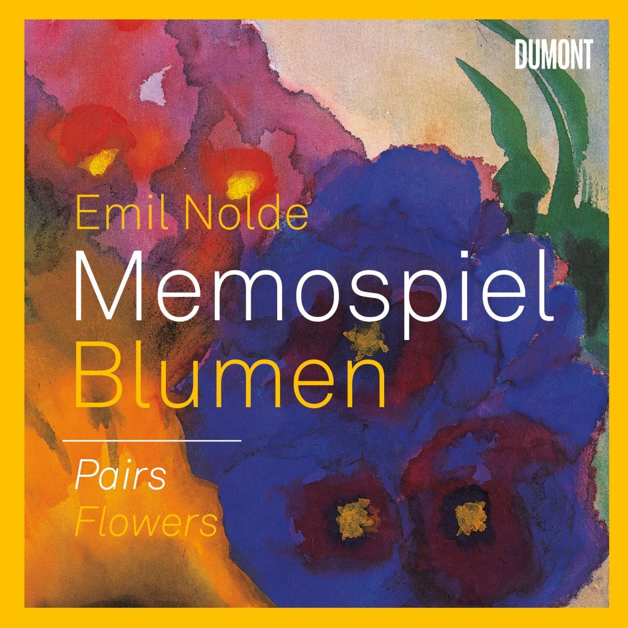 Cover: 9783832199210 | EMIL NOLDE. BLUMEN/FLOWERS | Memospiel / Pairs | Christian Ring | 2017