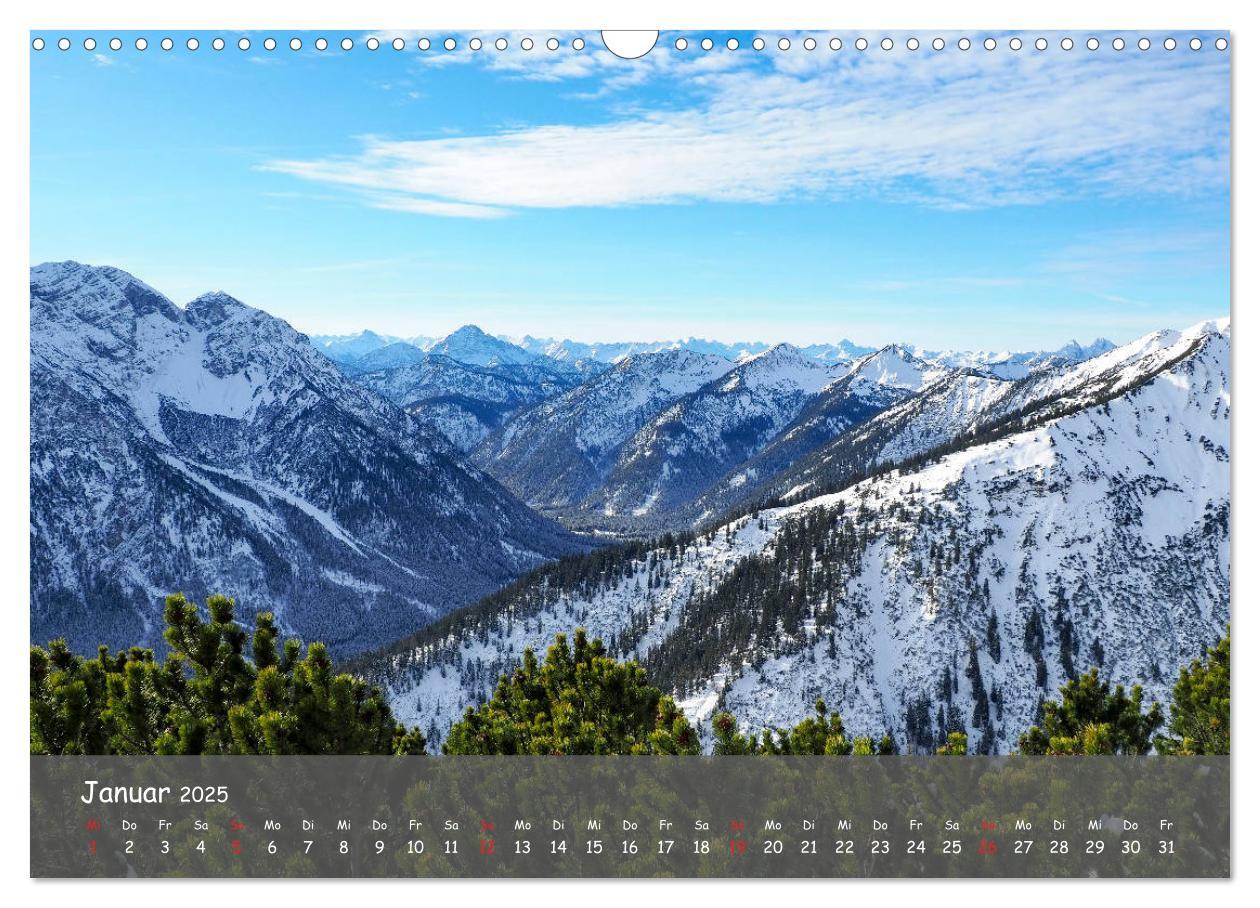 Bild: 9783435235674 | Ammergauer Alpen (Wandkalender 2025 DIN A3 quer), CALVENDO...