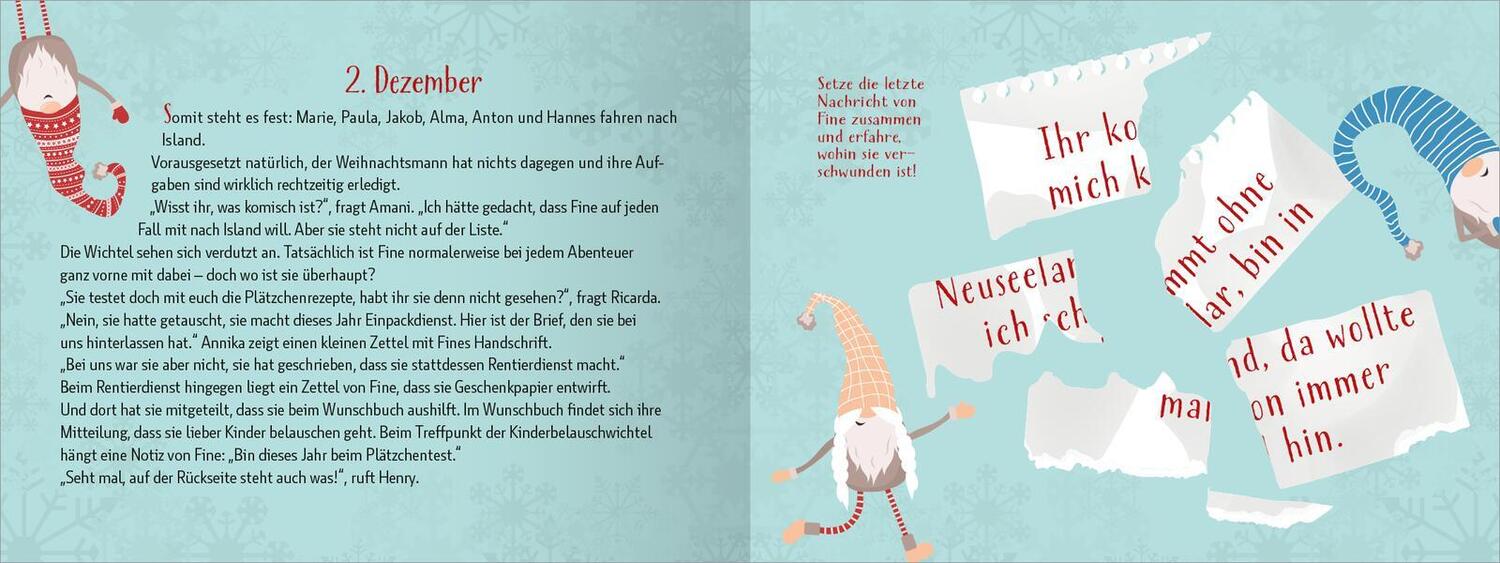 Bild: 9783845857374 | Weihnachtswichtel auf Abwegen | Gesa Louise Füßle | Buch | 108 S.