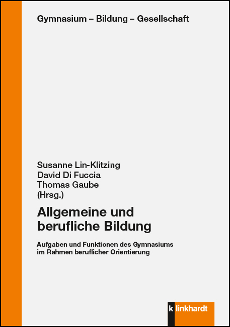 Cover: 9783781524743 | Allgemeine und berufliche Bildung | Susanne Lin-Klitzing (u. a.)