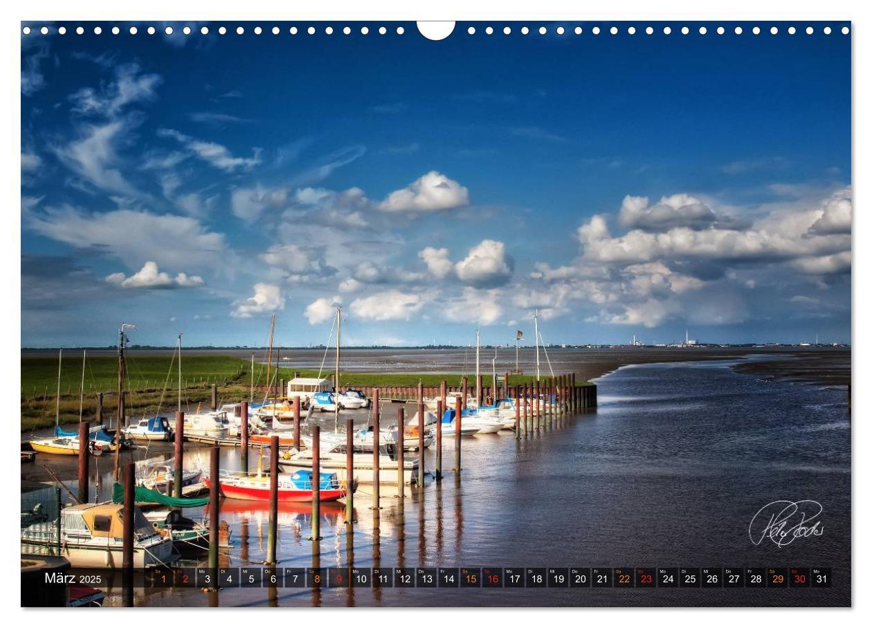 Bild: 9783435719785 | Friesland - Nordseebad Dangast / CH-Version (Wandkalender 2025 DIN...