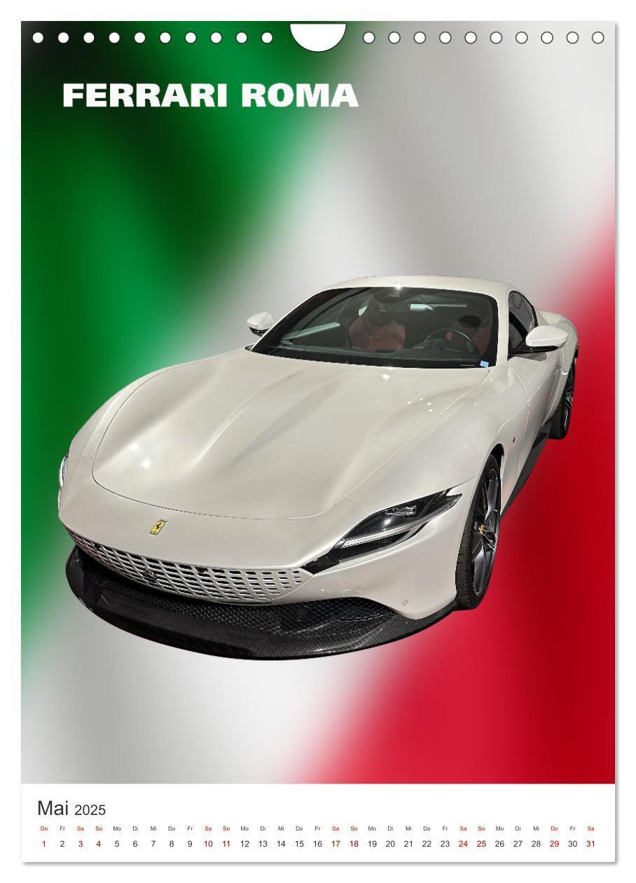 Bild: 9783435856541 | Il Mondo Ferrari (Wandkalender 2025 DIN A4 hoch), CALVENDO...