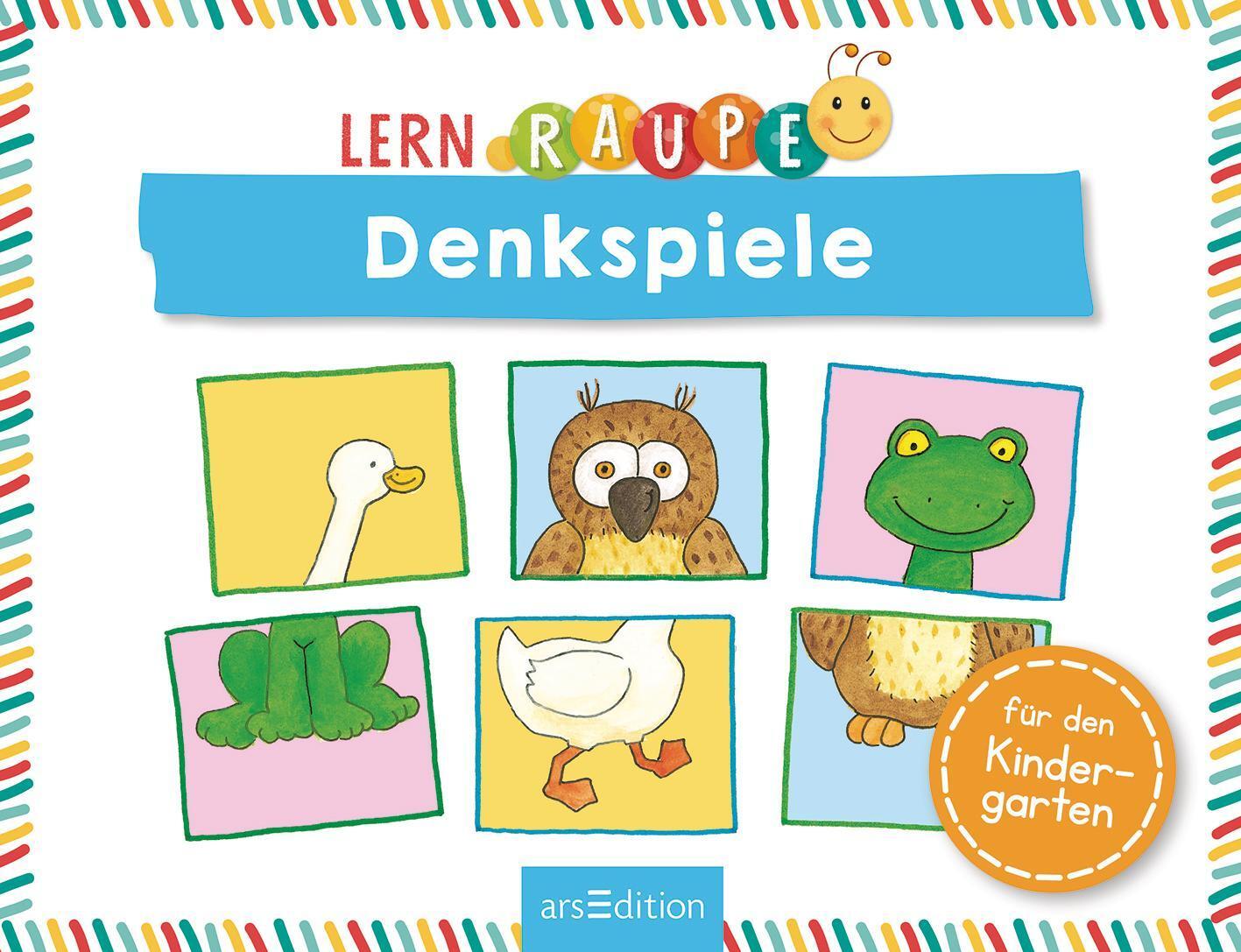 Bild: 9783845846804 | Lernraupe - Denkspiele | Angela Wiesner | Taschenbuch | 96 S. | 2022