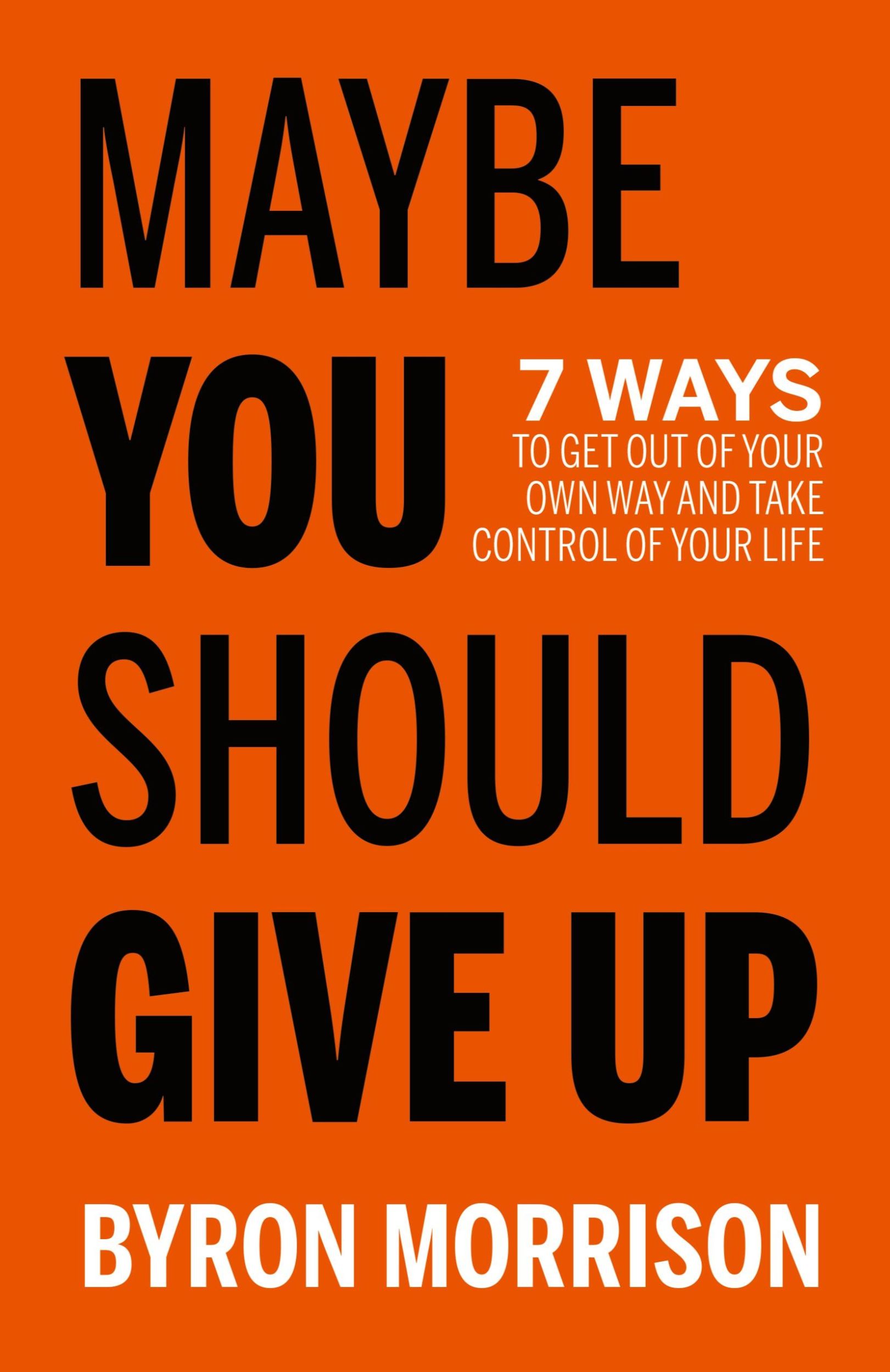 Cover: 9781636980645 | Maybe You Should Give Up | Byron Morrison | Taschenbuch | Englisch