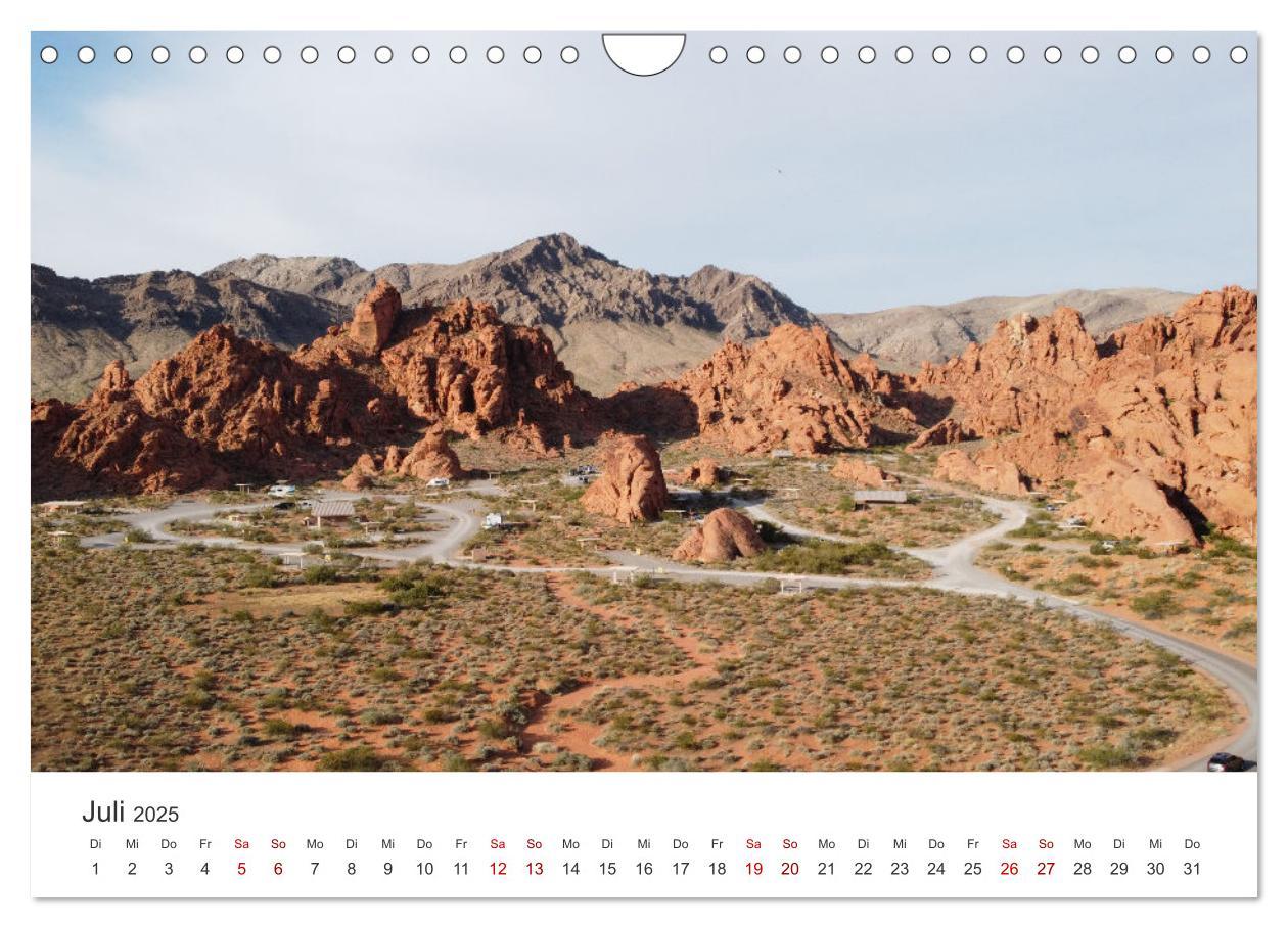 Bild: 9783435009114 | Nevada - Mehr als nur Las Vegas (Wandkalender 2025 DIN A4 quer),...