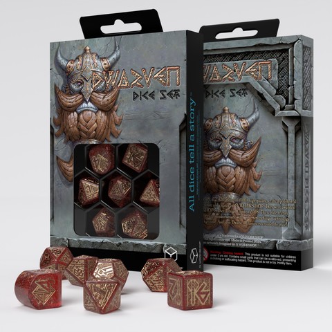 Cover: 5907699497096 | Dwarven Dice Set: Jewels | Q-Workshop | EAN 5907699497096