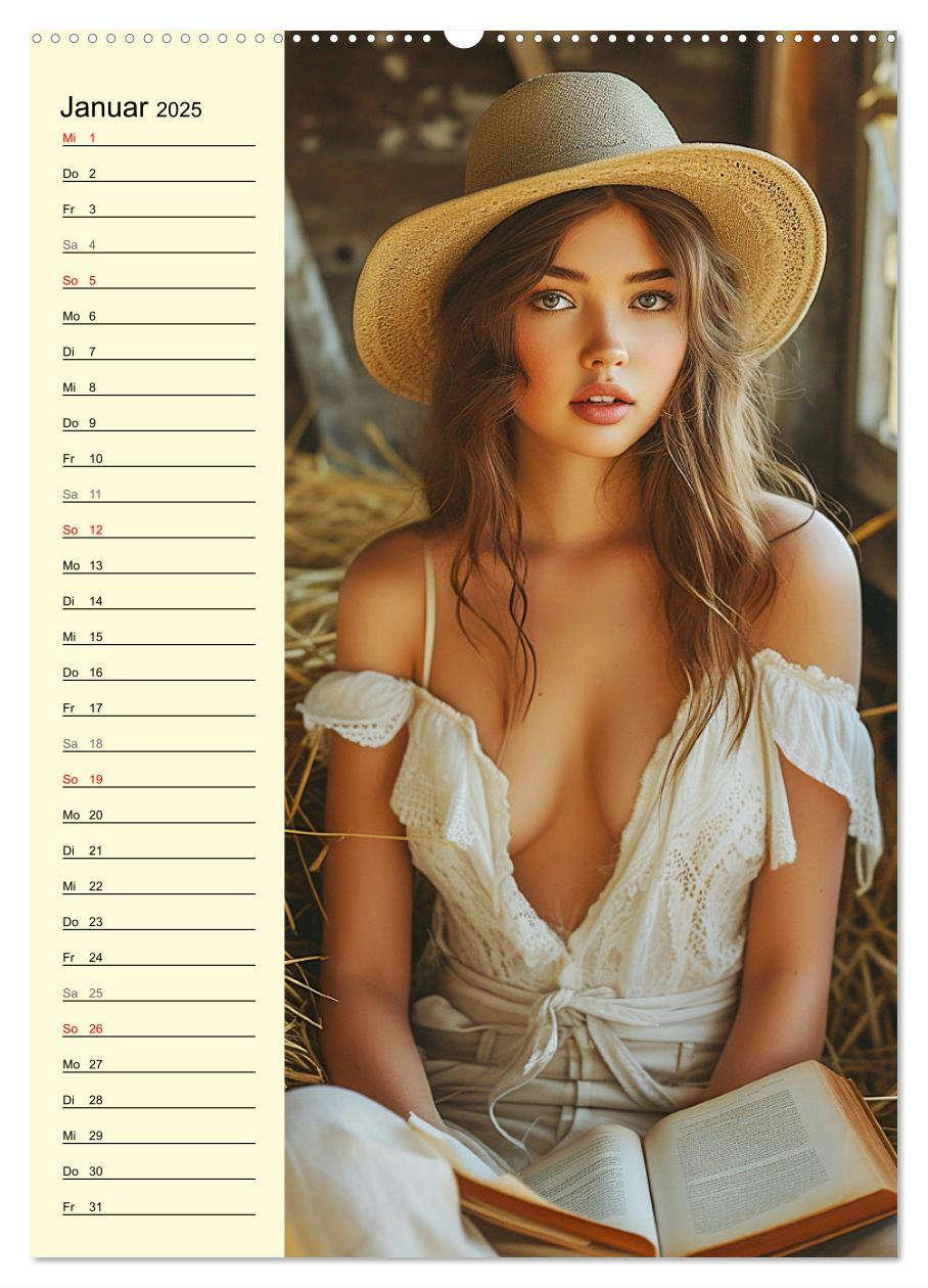 Bild: 9783457170915 | Kesse Country-Girls. Sexy, modern und selbstbestimmt (Wandkalender...