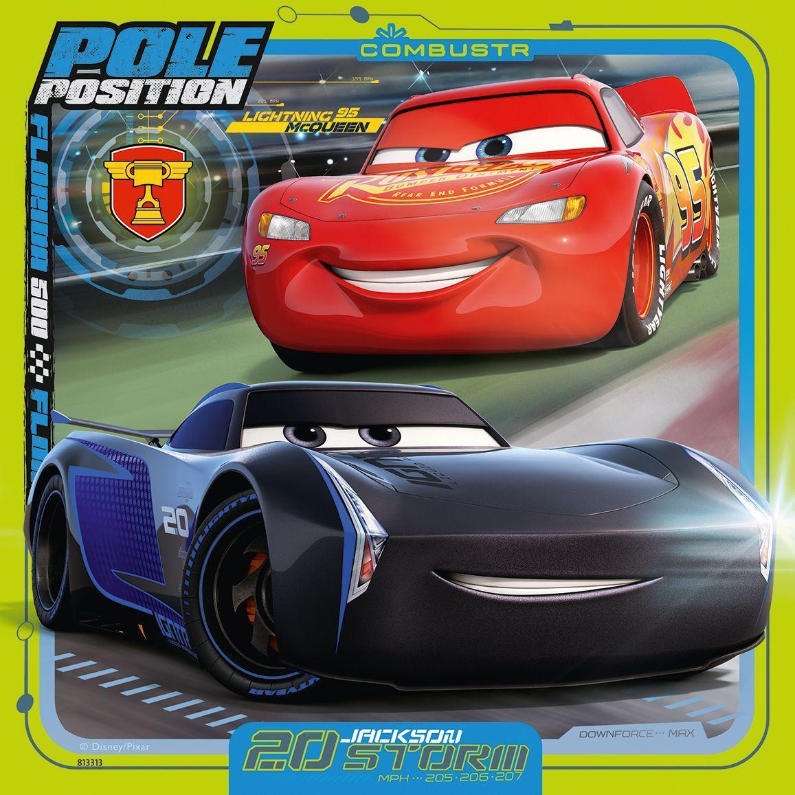 Bild: 4005556080151 | Disney Cars: Bunte Flitzer. Puzzle 3 x 49 Teile | Spiel | Deutsch