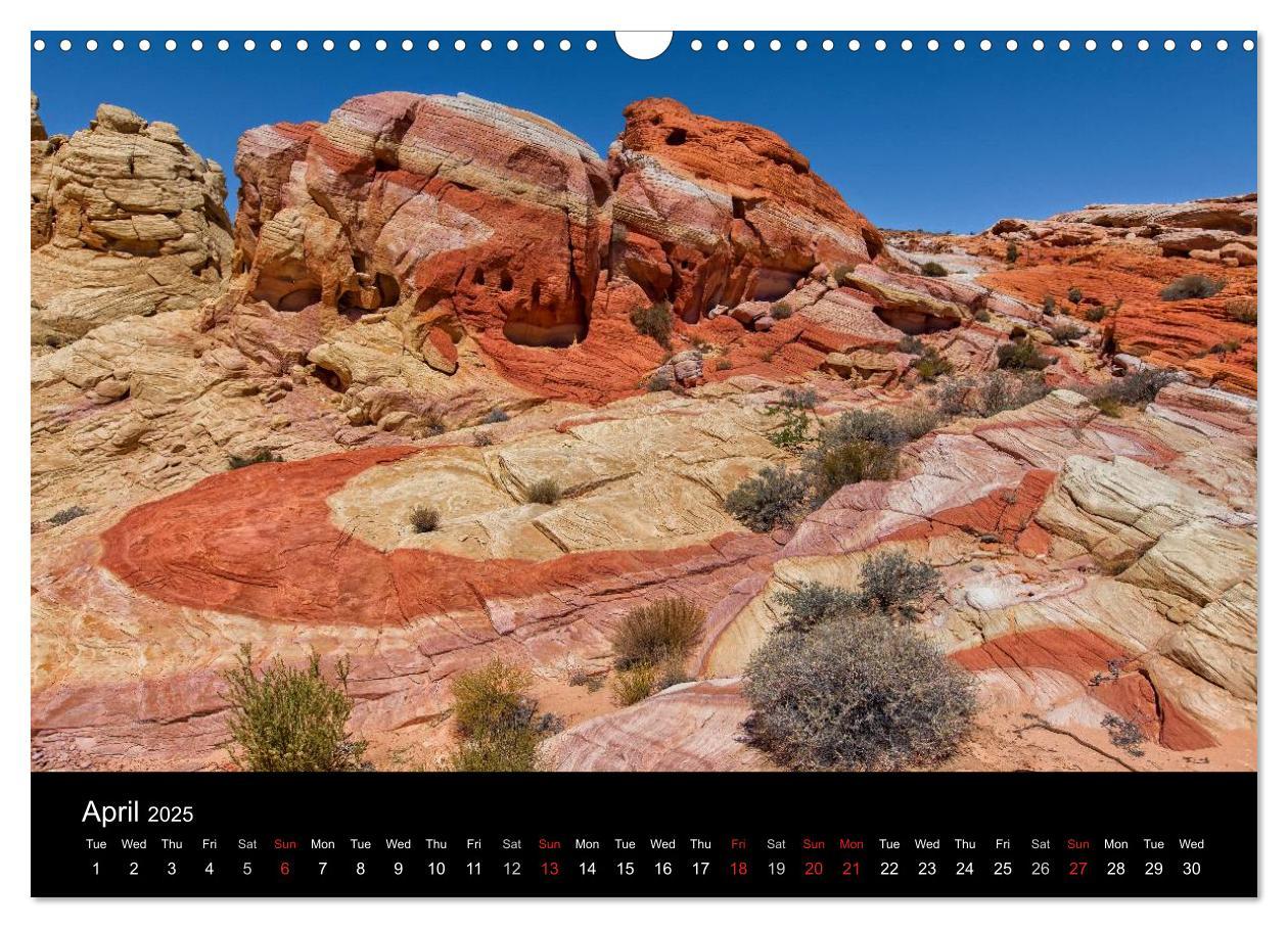 Bild: 9781325966035 | USA Nature Deluxe (Wall Calendar 2025 DIN A3 landscape), CALVENDO...