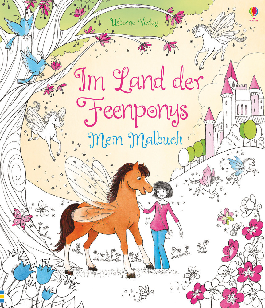 Cover: 9781782323785 | Im Land der Feenponys: Mein Malbuch | Lesley Sims (u. a.) | Buch