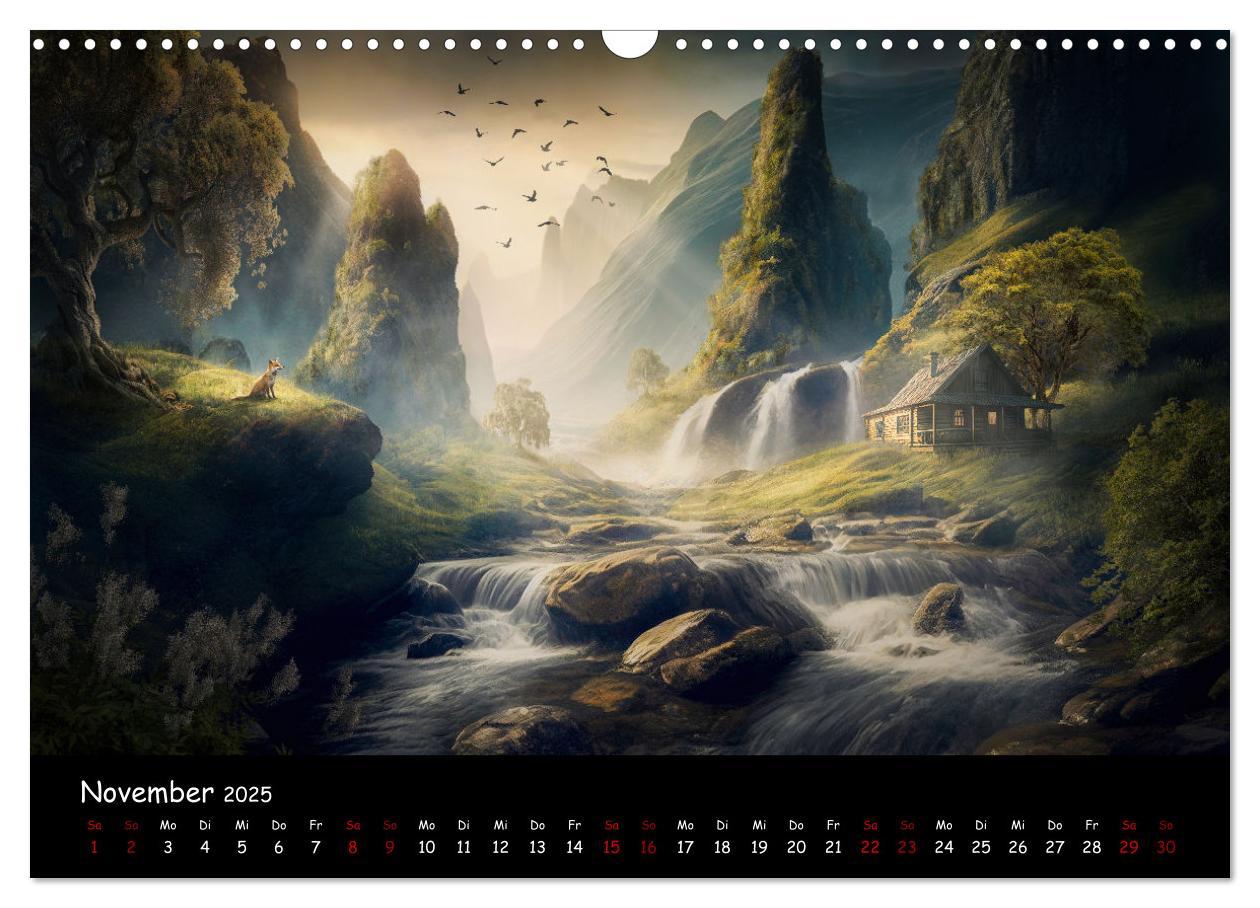 Bild: 9783383910319 | Ein Traum von Einsamkeit (Wandkalender 2025 DIN A3 quer), CALVENDO...