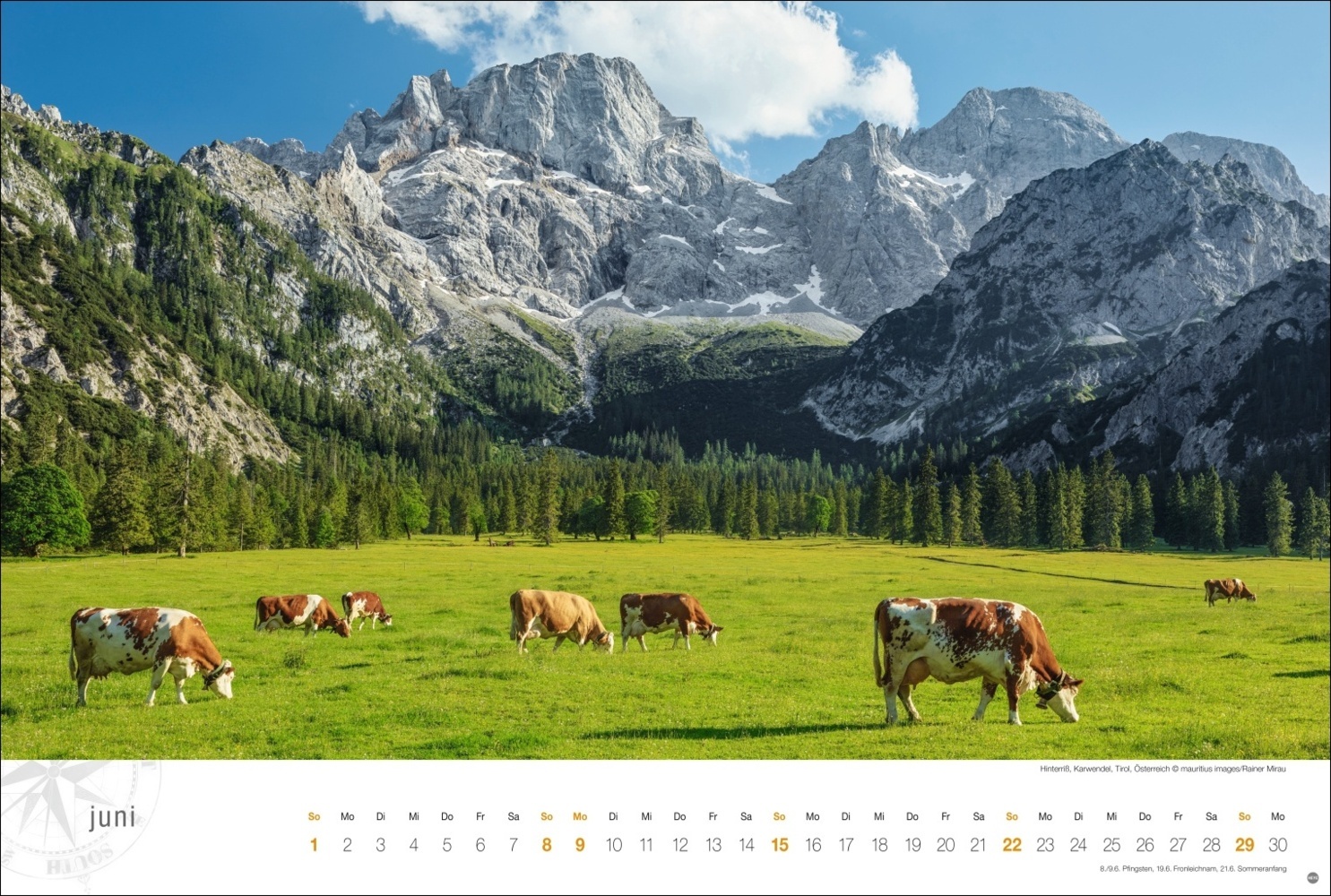 Bild: 9783756404919 | Österreich Globetrotter Kalender 2025 - Von weiter Bergwelt und...