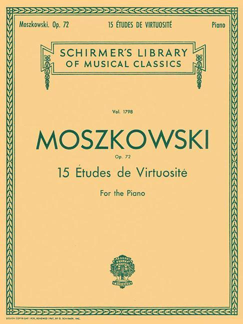 Cover: 73999618303 | 15 Etudes de Virtuosite, Op. 72 | Taschenbuch | Englisch | 1986