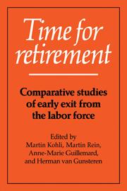 Cover: 9780521423649 | Time for Retirement | Martin Kohli (u. a.) | Taschenbuch | Englisch