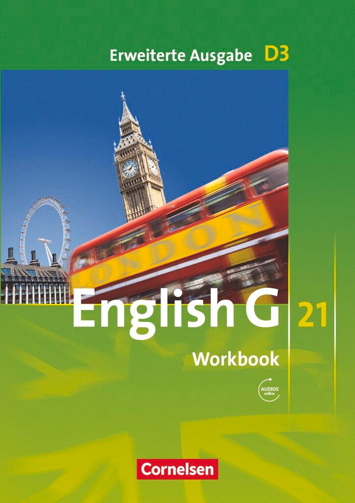 Cover: 9783060312467 | English G 21. Erweiterte Ausgabe D 3. Workbook mit Audios online