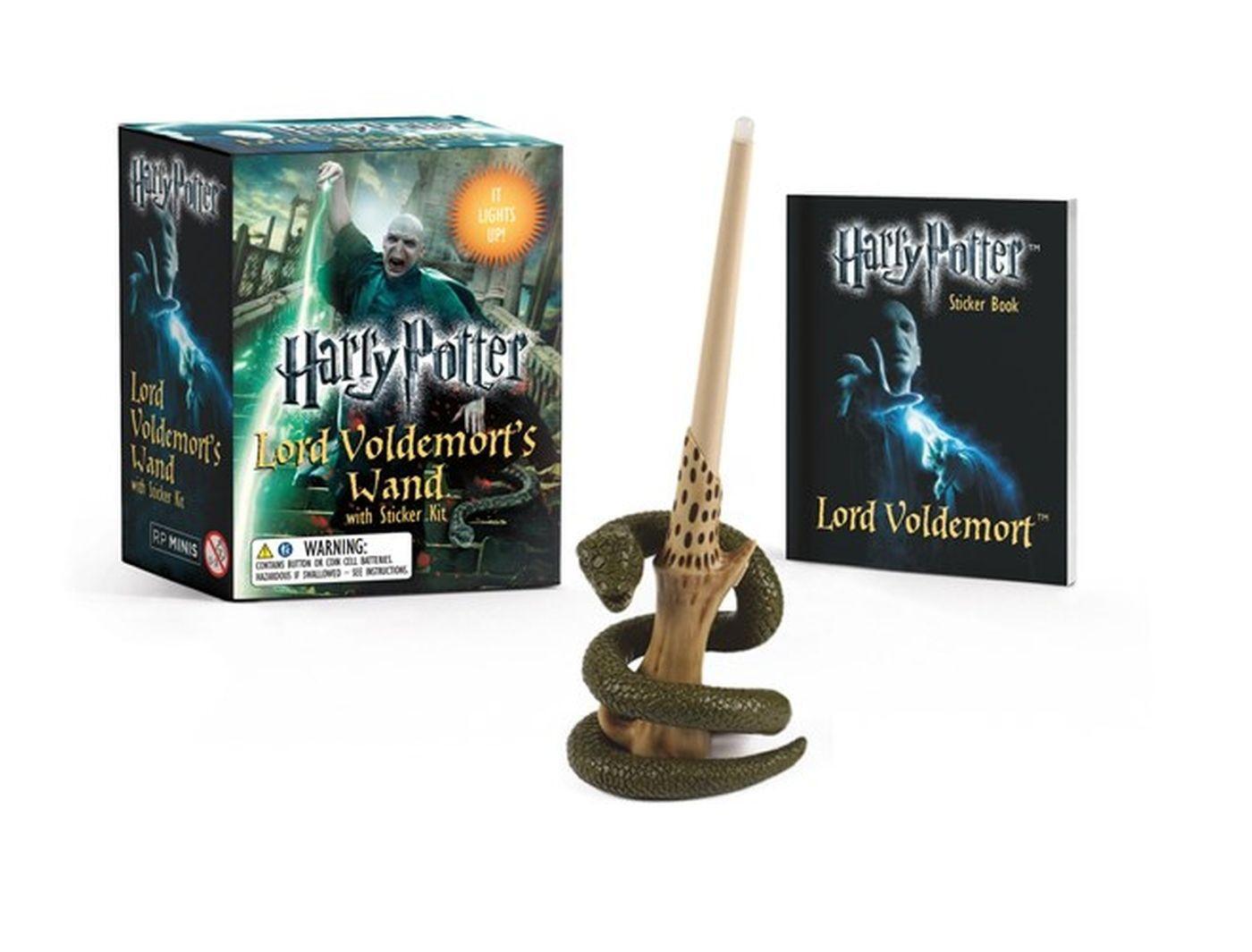 Cover: 9780762452415 | Harry Potter Voldemort's Wand with Sticker Kit | Lights Up! | Press