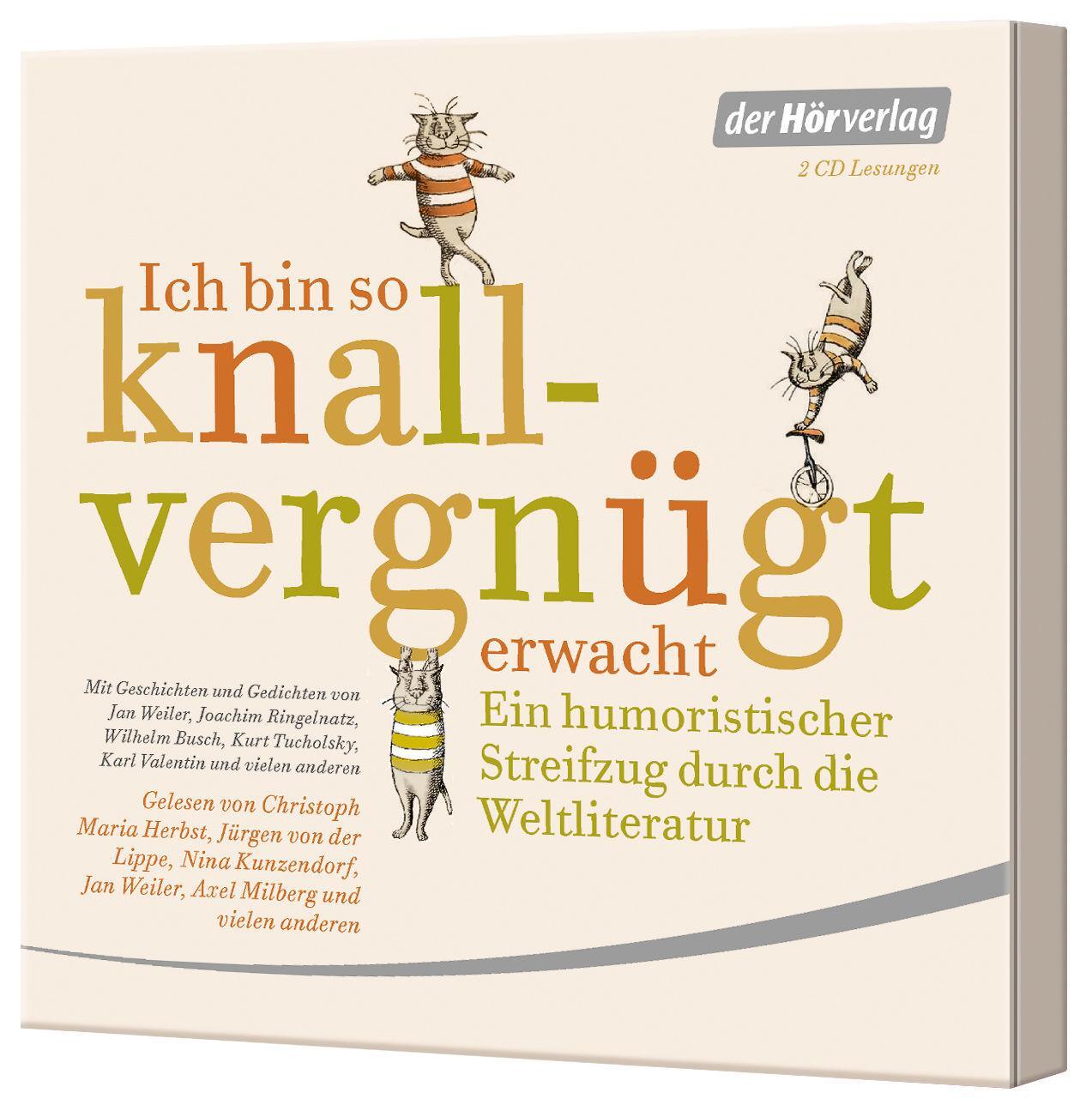 Bild: 9783844519549 | Ich bin so knallvergnügt erwacht. 2 CDs | Joachim Ringelnatz (u. a.)